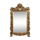 rocaille style wooden mirror golden period XIXth