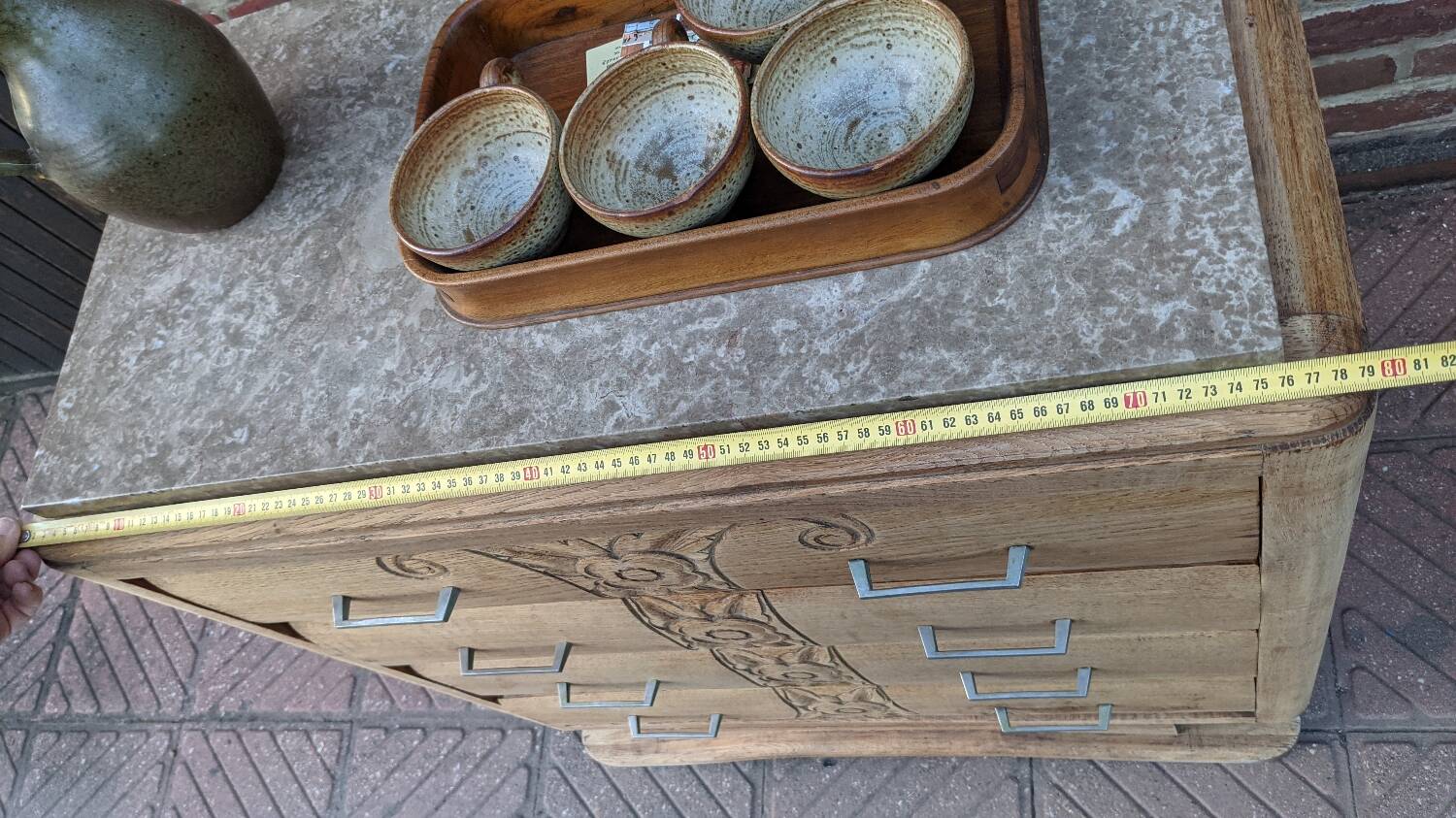 Art deco chest of drawers