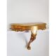 Console murale dorée style Louis XV