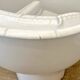 fauteuil Elda vintage de Joe Colombo en cuir blanc