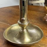 Push candle holder in brass