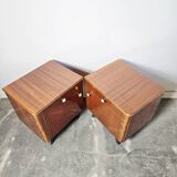 70s Mid Century Nightstand 1 of 2