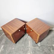 70s Mid Century Nightstand 1 of 2