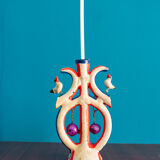 Mexican tree of life candlestick