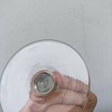 6 blown glasses / old cups