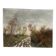 Rural landscape, oil on canvas signed F Baron