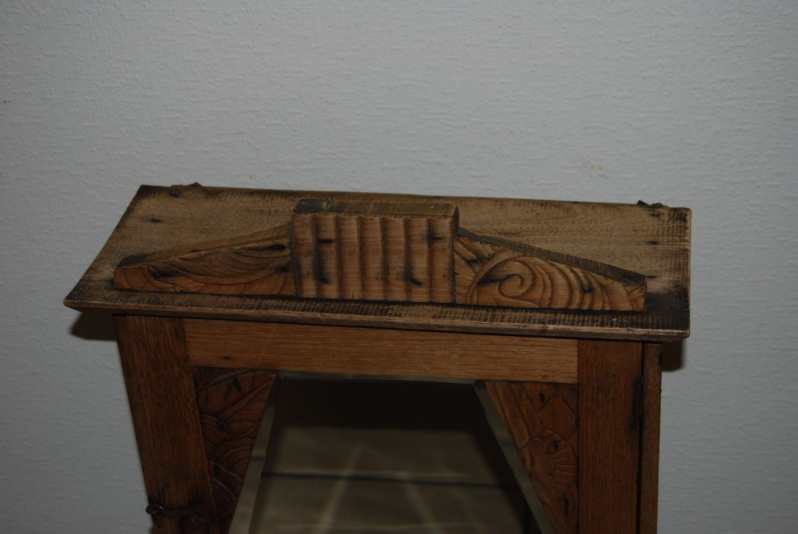 Bathroom wooden cabinet