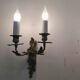 Pair of Louis XV style two-armed wall lights
