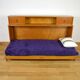 Daybed / Modular Desk Furnished in Vintage Blond Oak 1950