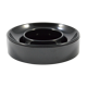 Lotus ashtray in black melamine by Enzo Mari for Danese, 1973