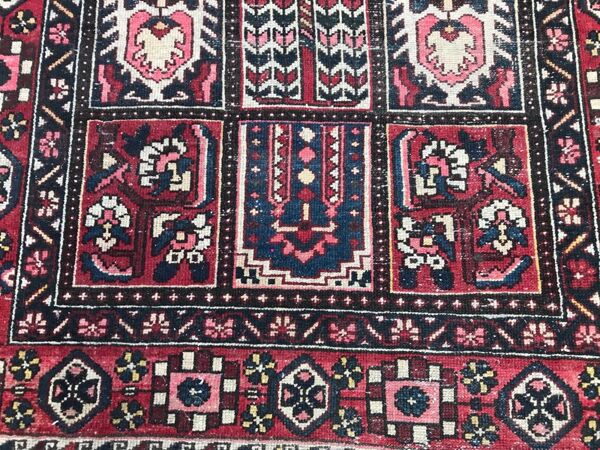 Tapis vintage Persan Bakhtiar 144x198 cm