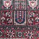 Carpet vintage Persian Bakhtiar made hand 144 x 198 cm