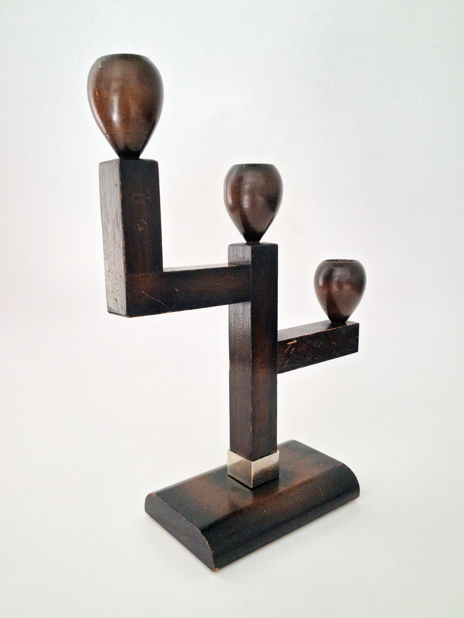 Art Deco candlestick set