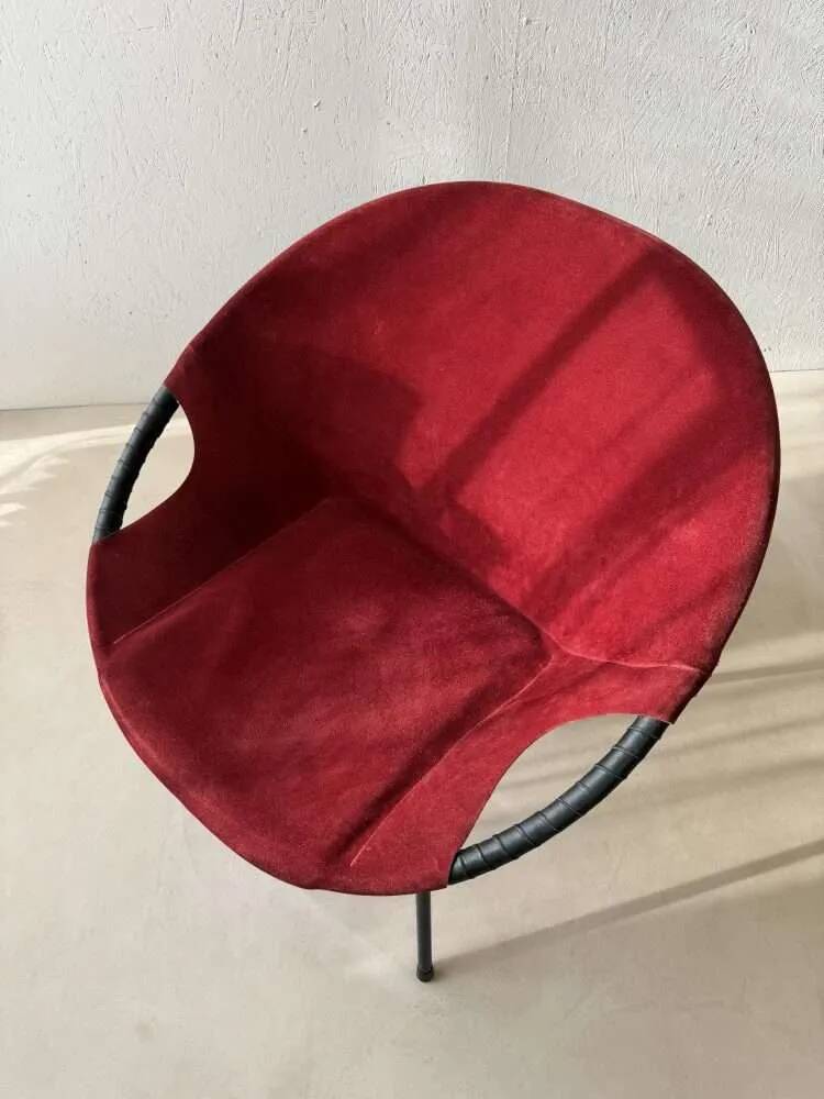 Chaises ballon années 60 Lusch | Ensemble de deux fauteuils lounge vintage