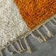 Moroccan rug 100% wool, handmade, 250x150 cm, superior quality.