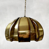 Vintage Danish brass pendant lamp