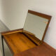 Scandinavian desk in teak & metal 1960s