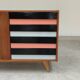 U-460 pink sideboard by Jiri Jiroutek for Interier Praha 60's