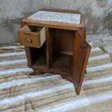 Vintage bedside table