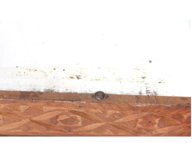 Small wooden console