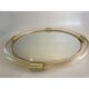 Luxury Round “Torciglione” Gold Murano Glass Wall Mirror in Barovier Style