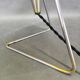 Helena Frantová Table Lamp, Chrome and Paper Shade, Czechoslovakia 1960s