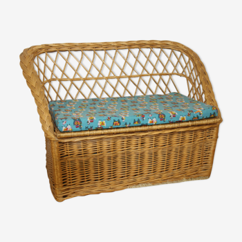 Bench trunk wicker kuzco