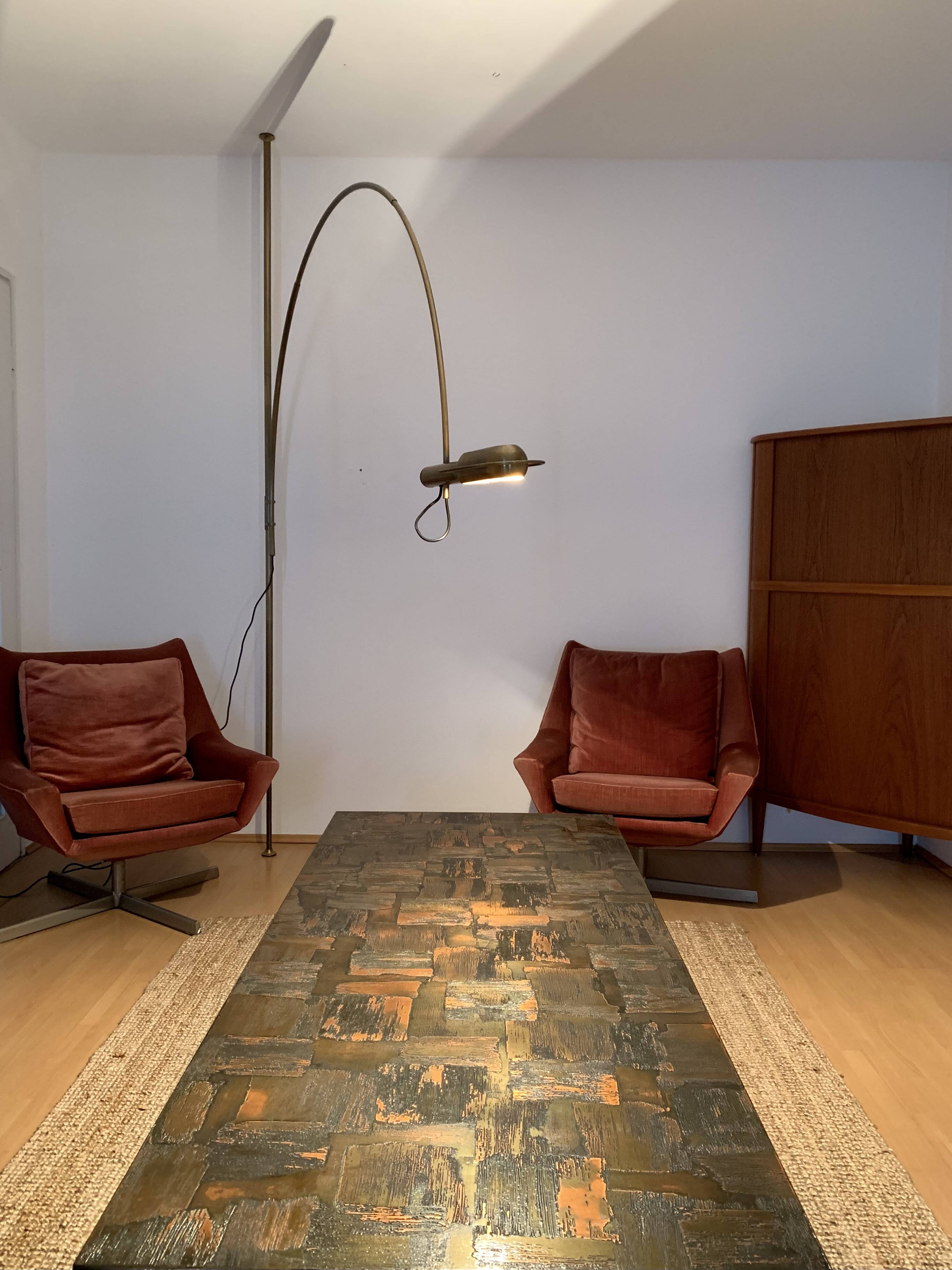 Adjustable Arc Floor Lamp by Florian Schulz