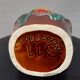 Vase poterie de Vallauris lave multicolore 1960