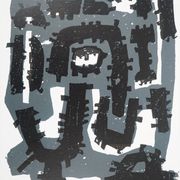 Raoul ubac: composition - original woodcut