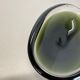 Large 1,5kg Murano Sculptural Glass Element Shell Ashtray Murano, Italy, 1970