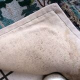 Tapis Hooked vintage américain – 56 x 86 cm – Design pictural - 1C982