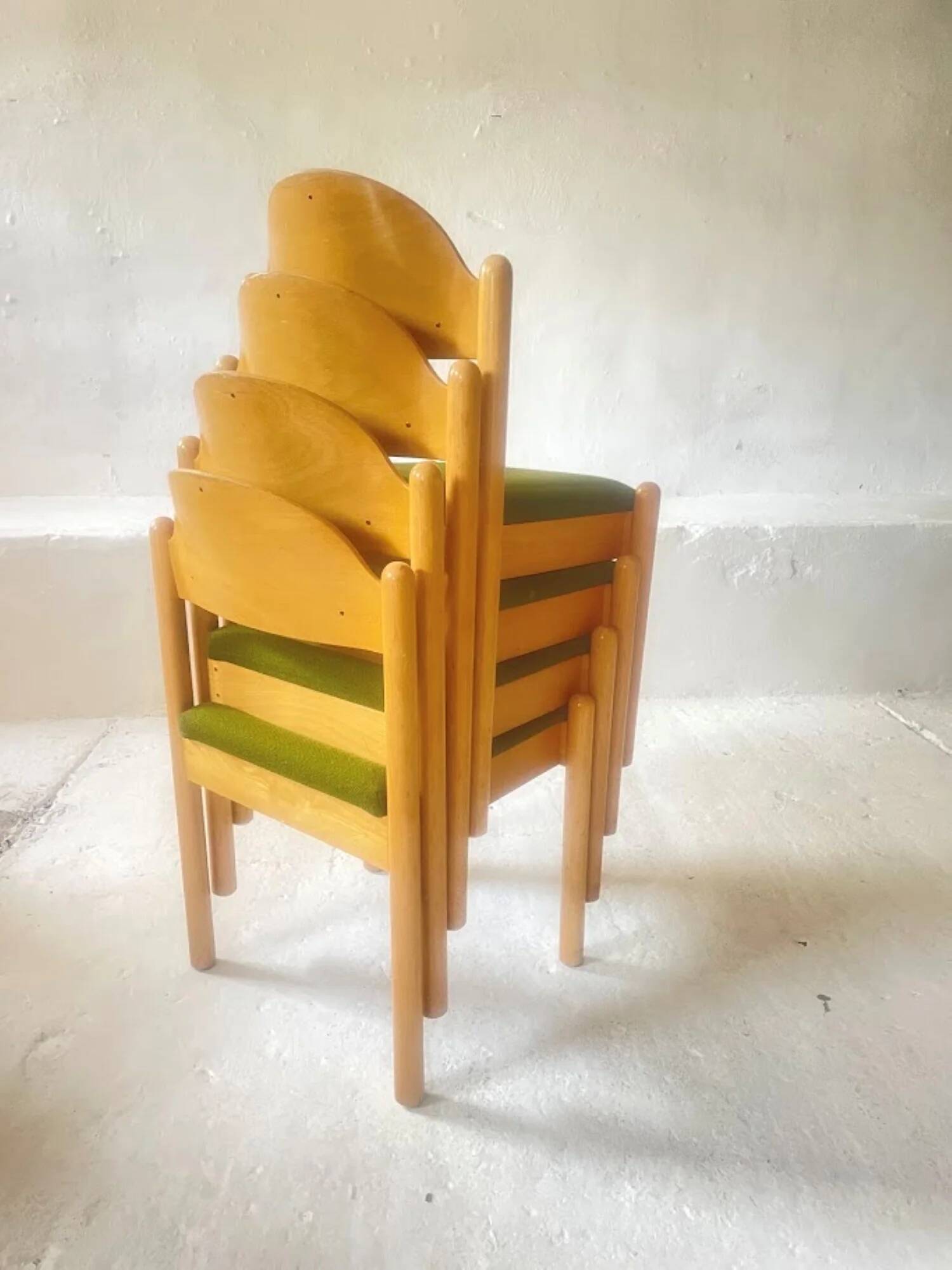 Chairs in the style of Hank Lowenstein, Germany 1970s.