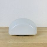 Vintage square opaline wall light