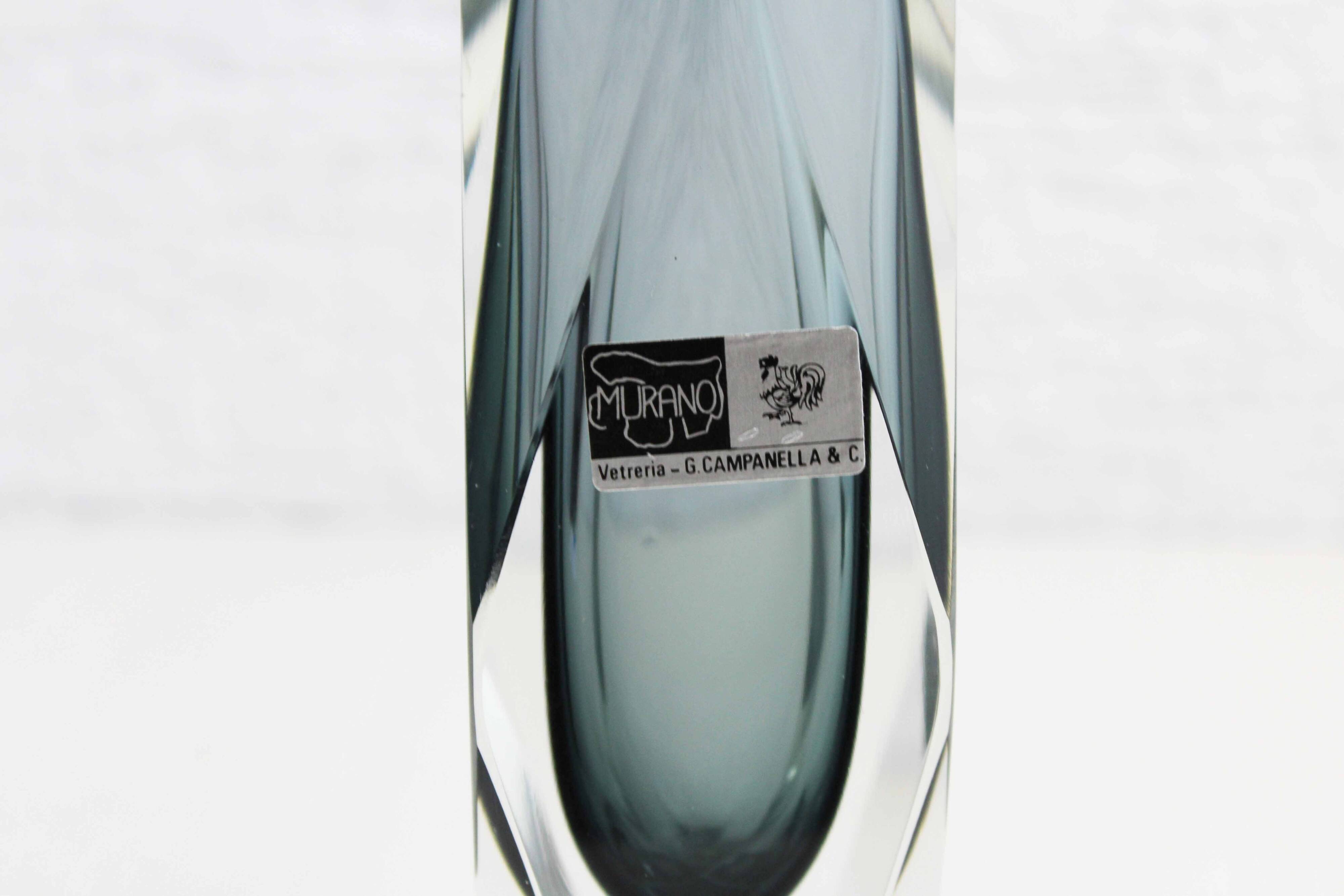 Vase en verre de Murano