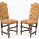 8 chaises de style Louis XIII