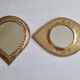 Ensemble de deux miroirs marocains vintage, 19 cm