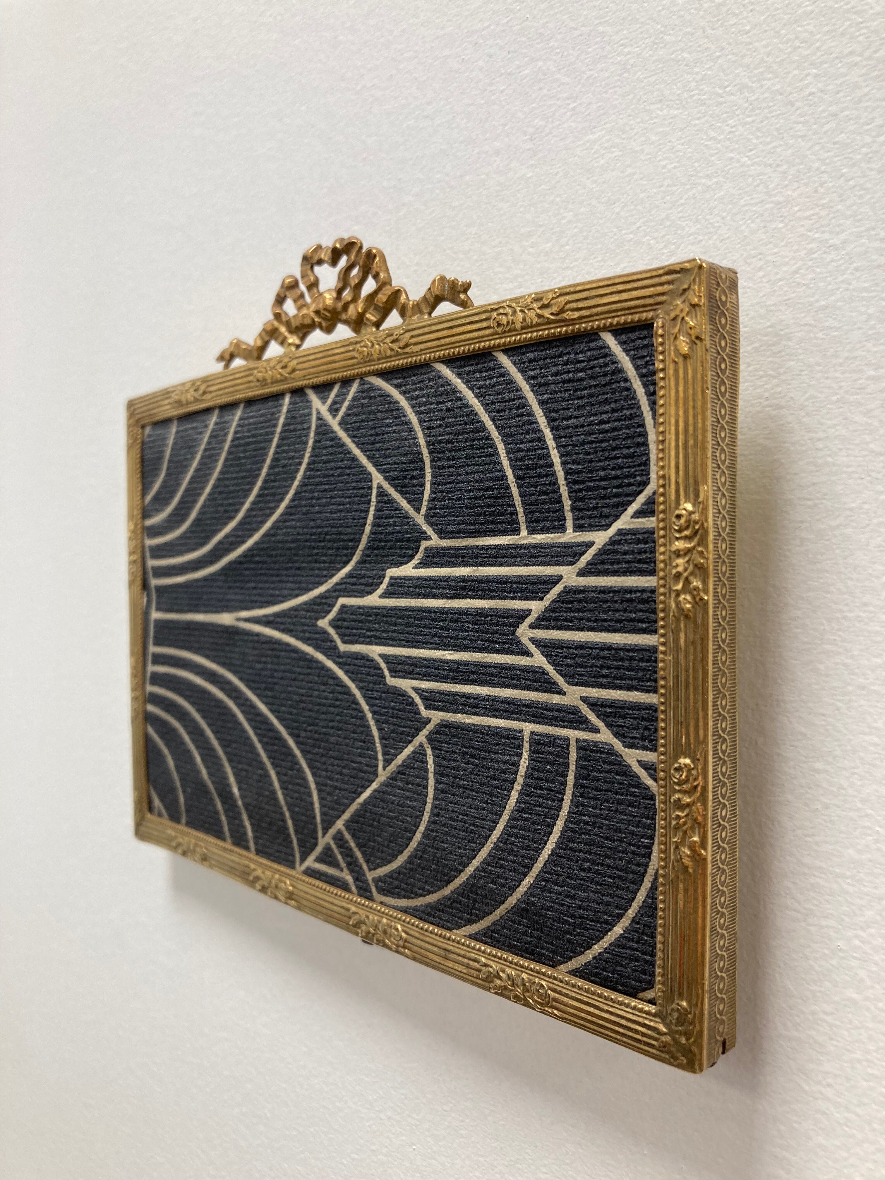 Vintage brass frame