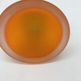 Orange bottle with cork, 70s