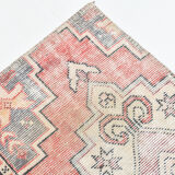 Antique handmade vintage rug, 311x244 cm