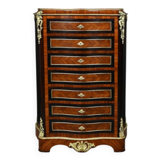 Secretary in precious wood marquetry, Napoleonic III period – mid 19th century