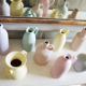 Decanter effect terracotta pastel gray