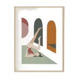 Lust Yoga - art print (30x40) signed ACKEOGH