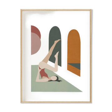 Lust Yoga - tirage d'art (30x40) signé ACKEOGH