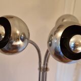 Reggiani Eyeball floor lamp with articulated arms, 1970s