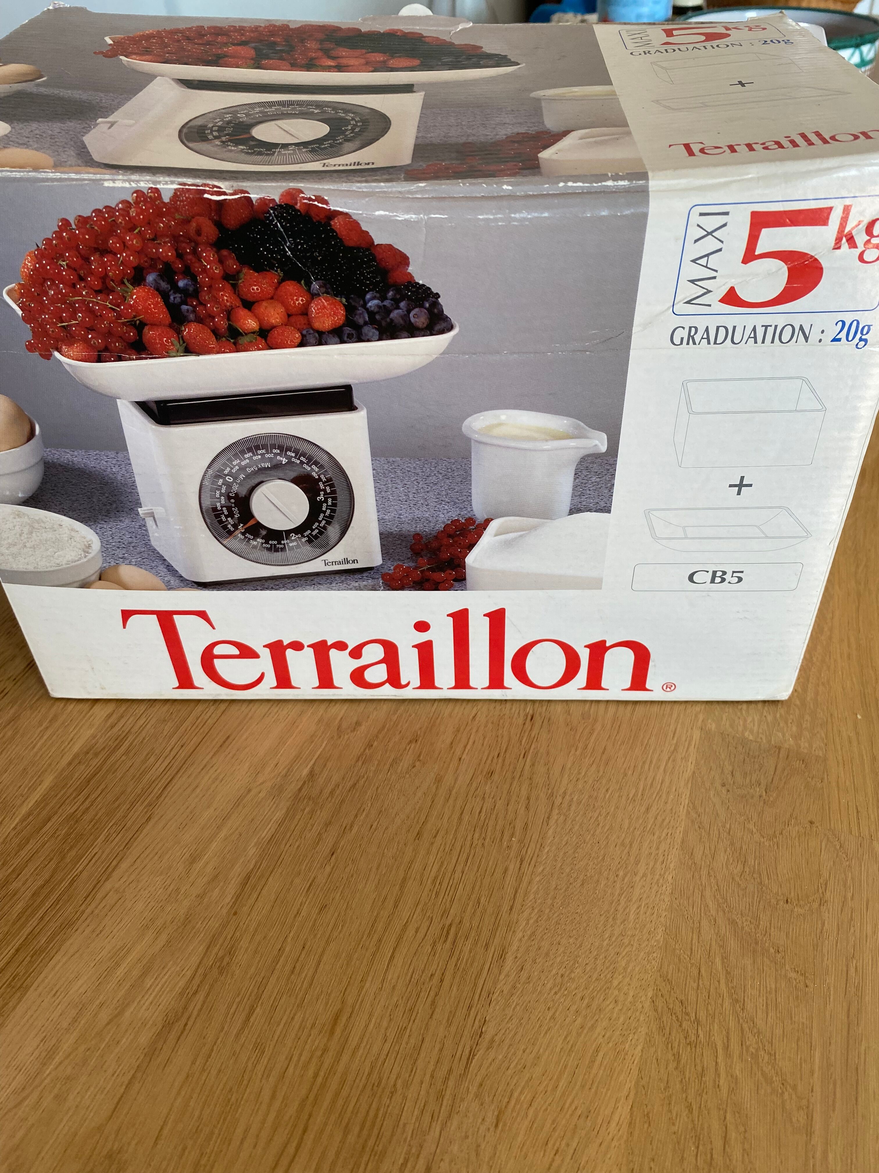 Terraillon scale 5 kg