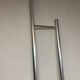 Large aluminum pendant light 1970