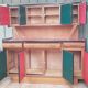 1950s teak kitchen buffet