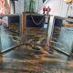 Old barber triptych mirror to put or hang 19x25cm
