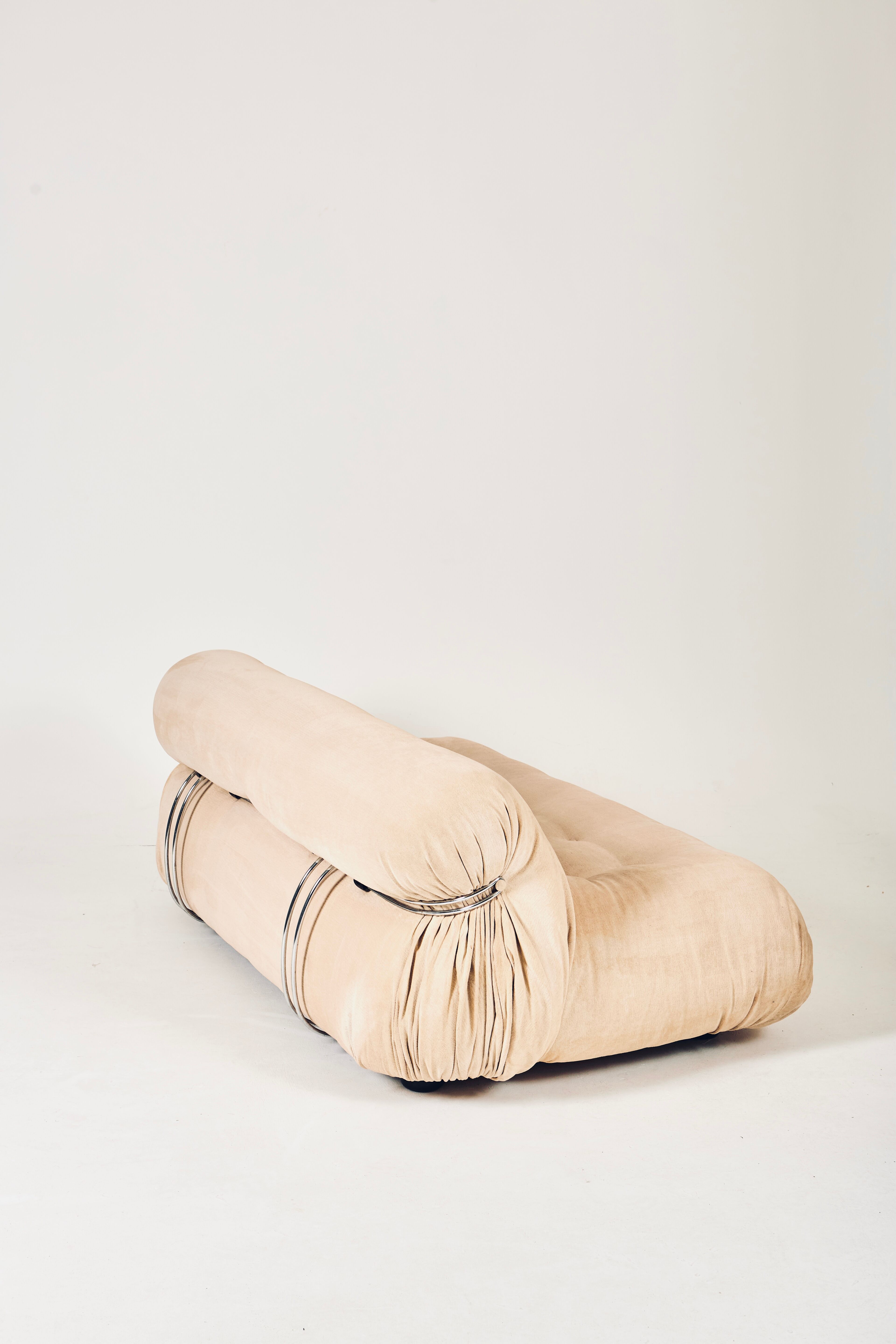 Canapé "soriana" vintage par Afra & Tobia Scarpa pour Cassina Italie 1970